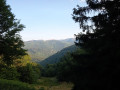 Vue sur les crêtes