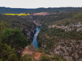 Vue sur les gorges de Baudinard Vue sur les gorges de Baudinard