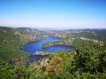 Gorges de la Loire et Plateau de la Danse depuis Saint-Victor sur Loire