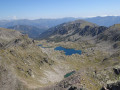 Vue sur les lacs depuis la cime du Diable Vue sur les lacs depuis la cime du Diable