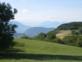 Vue sur les montagne