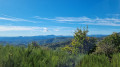 Vue sur les montagnes cévenoles