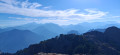 View of the mountains from the summit