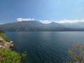 Vue sur les montagnes et le Monte Baldo