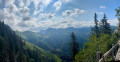 Vue sur les montagnes