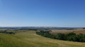 Vue sur les vallons gersois par très beau temps