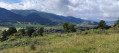 Vue sur les villages de Camurac et Montaillou