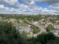 Vue sur Lobbes à partir de la la Collégiale Saint Ursmer