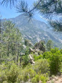 vue sur massif Bonifatu