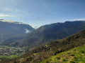 vue sur massif de Ger et Ossau