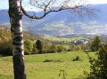Vue sur Montagny depuis la piste finale