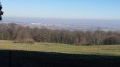 Vue sur Obernai et la vallée alsacienne Vue sur Obernai et la vallée alsacienne