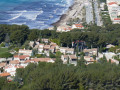 Vue sur plage