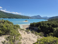 Vue sur presque île de la tortue