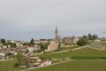 Vue sur Saint-Emilion depuis le Château Pavie-Macquin