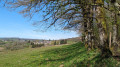 Vue sur Savelot et le la vallée du Chalaux à partir du chemin du Tacot