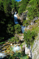 Vue sur une cascade