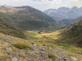 Vue sur vall&eacute;e et Puerto Astun