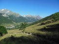 Vue vallée vers Monêtier-les-Bains