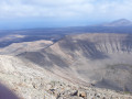 Vue vers l'Ouest Nord-Ouest à l'approche du sommet Vue vers l'Ouest Nord-Ouest à l'approche du sommet