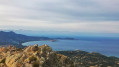 Vue vers la citadelle de Calvi Vue vers la citadelle de Calvi