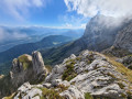 Vue vers la vallée de Grenoble, au Sud