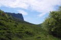 Vue vers le Col du Lhéris et le Casque du Lhéris