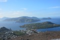 Vue vers le Nord depuis le cratère