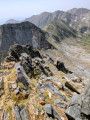 Vue vers le sud depuis le Pic du Canigou