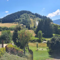 Vue vers le tremplin de Autrans