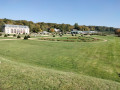 Vue vers les serres