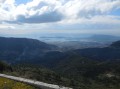 Vue vers Toulon depuis le Mont Caume (804 m)