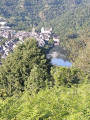 Vue sur Entraygues et la Truy&egrave;re