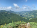 Vues sur Mandailles depuis le Puy de l'Usclade