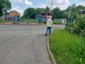 Junction and level crossing.