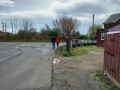T-Junction turn right onto Burr Lane