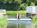 Weir at Marham Fen on River Nar