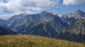 Western edge of the Mont Blanc Massif