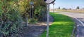 Tarmacked footpath before A16