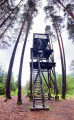 Wooden observatory tower