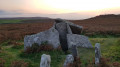 Zennor Quoit at sunset