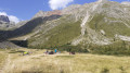 Zone de bivouac derrière le refuge