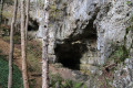 Zum Eingang der Falkensteiner Höhle